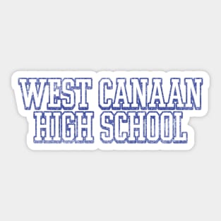 West Canaan High School Basic Sticker